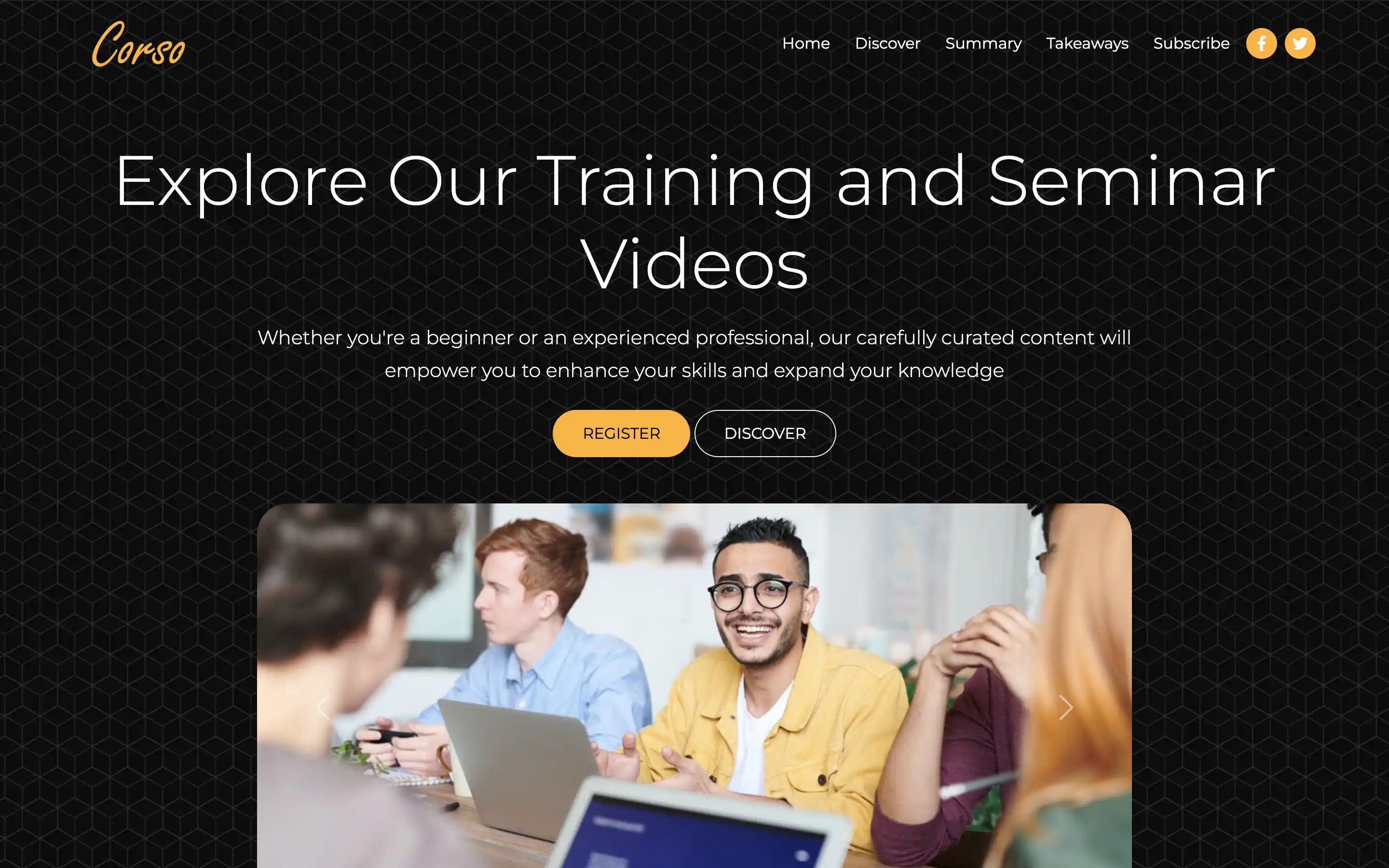 An image of the Carso Training project.