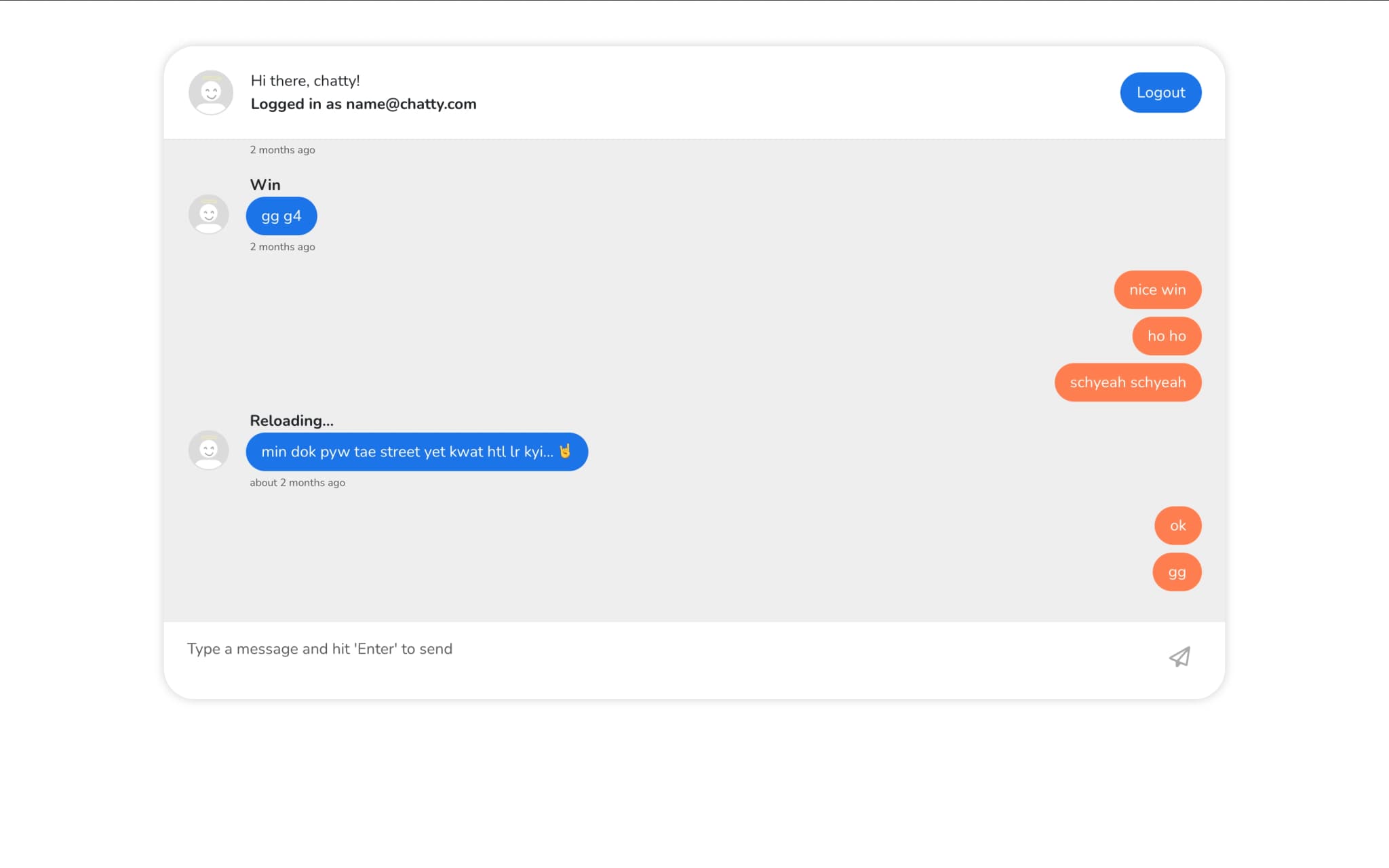 An image of the Chatty project.