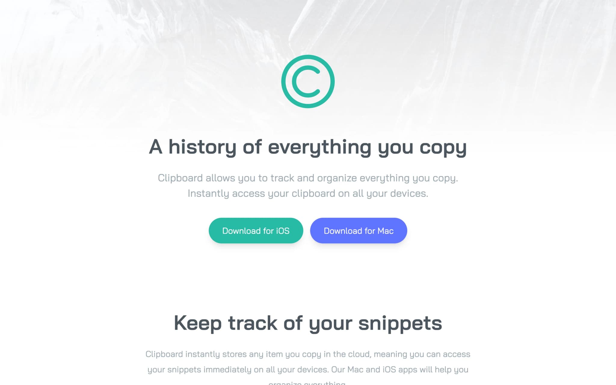 An image of the Clipboard project.